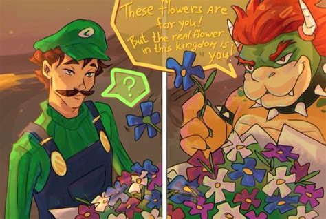 bowser x luigi|bowser x luigi ship name.